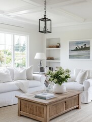 An inviting interior space with lovely natural lighting and details