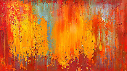 Fototapeta premium Abstract fiery orange and red textured background. Perfect for website, design, or print
