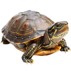 Obraz premium turtle isolated on white background