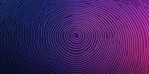 Abstract Circular Patterns in Gradient Color Design for Background