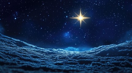 Celestial Beacon: The Guiding Star Illuminating Paths of Faith and Direction