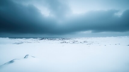 desolate landscape reveals aftermath of natural disaster featuring disrupted earth scattered debris and darkened skies