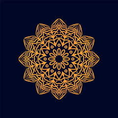 Luxury Golden Royal Mandala Design