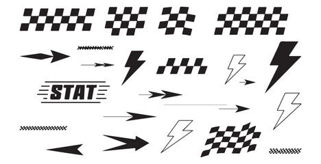 Racing flag. Race flag vector icon. Finishing flag. Vector design illustration racing stripe vector set, race car vector, checkered flag designs, racing stripe speed, decal patterns, dynamic lines, co