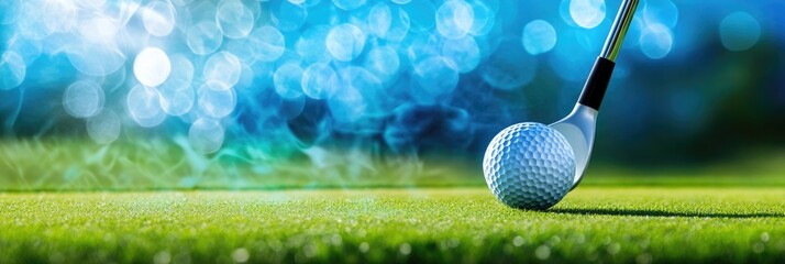 Dynamic Tournament Flyer. Vibrant Design for Annual Golf Championship Event Announcement and Advertising