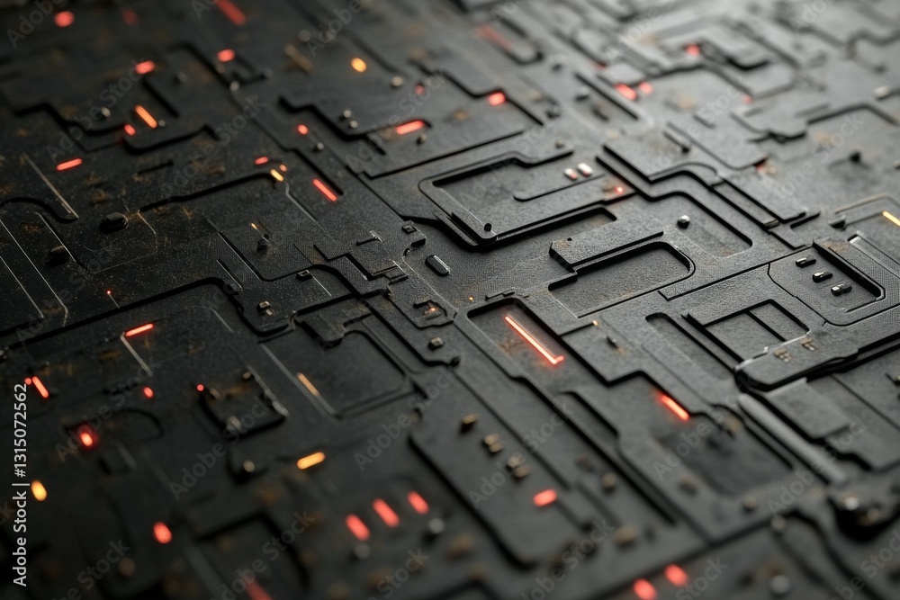 Poster this abstract image showcases a textured background ideal for ai solutions, emphasizing modern probl