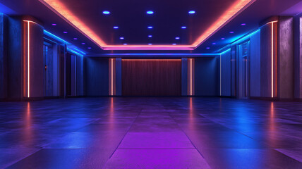  Elegant Luxury Sports Club Interior with Modern Fitness Equipment for Premium Gym Background