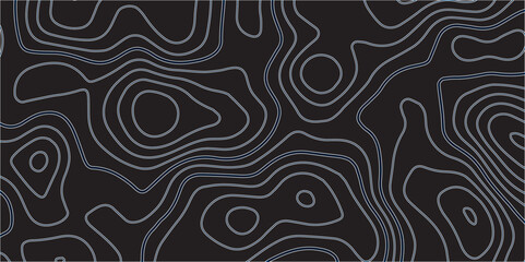 Seamless Topographic Mapping with Elevation Contours, Geographic Relief, and Abstract Line Patterns for Modern Cartography