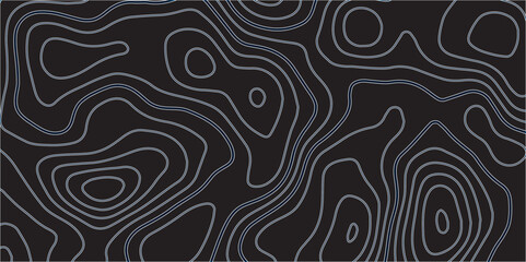 Seamless Topographic Mapping with Elevation Contours, Geographic Relief, and Abstract Line Patterns for Modern Cartography