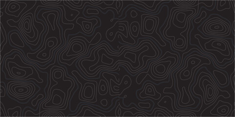 Intricate Topographic Map Design Featuring Fluid Abstract Contour Lines and Mountain Relief for Advanced Mapping Applications
