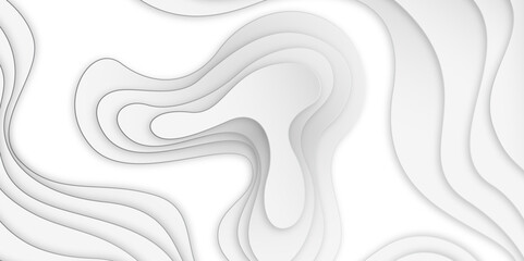 Fototapeta premium Detailed Topographic Map Illustrations with Fluid Contour Lines, Geographic Relief, and Elevation-Based Terrain Mapping 