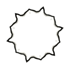 star shaped frame