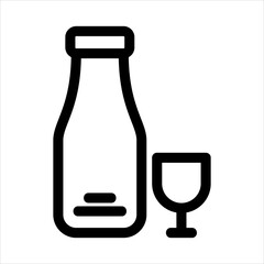 Beer Icon Vector from Food and Drink Set