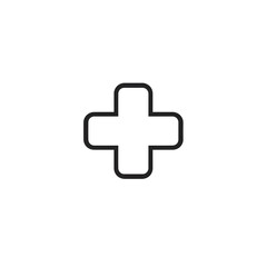 Fototapeta premium Medical Cross Healthcare Symbol