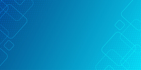 Presentation background | Banner background | Abstract vector with circle pattern, geometric shape for web, futuristic, greeting, decoration, flyer | Minimal luxury design with cyan-blue color