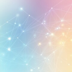 This image features a subtle gradient background with soft colors and interconnected nodes, representing IoT connections and technological innovation. Ideal for digital projects.
