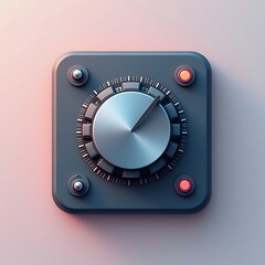 parameters icon, vector design for settings and options