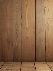 Naklejka premium Rustic wooden cube background texture, wooden wall, natural, rustic