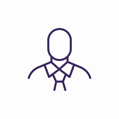 professional contact icon sign vector