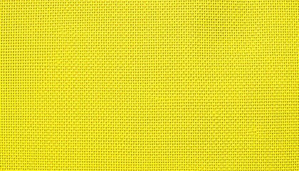 Vibrant Yellow Woven Fabric Texture with Intricate Geometric Pattern
