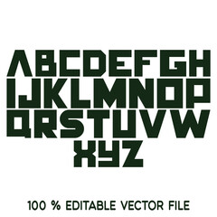 Classic college font. Vintage sport font in american style for football, baseball or basketball logos and t-shirt. Athletic department typeface, varsity style font.