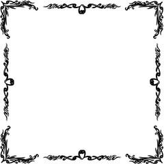 Creative and Artistic Square borders and Frames, Photo frames, Colorful Borders
