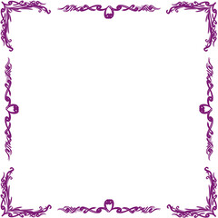 Creative and Artistic Square borders and Frames, Photo frames, Colorful Borders
