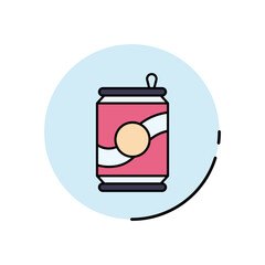 Soda  Vector icon