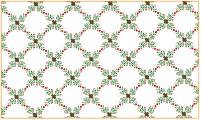 seamless floral pattern with flowers