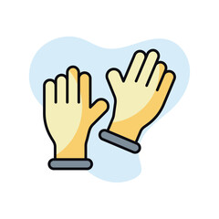 Gloves stock illustration