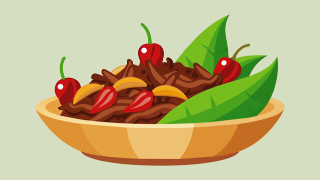 These seasoned chapulines are the perfect addition to a Mexicaninspired meal adding an exciting and flavorful crunch.. Vector illustration