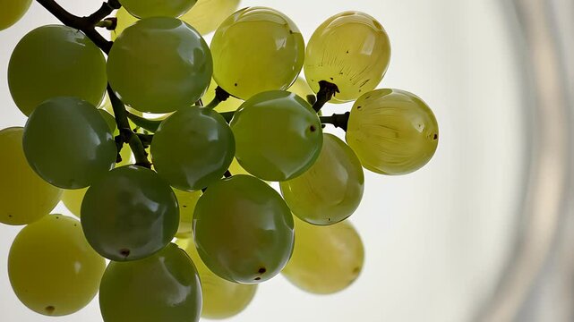Organic Grapes with Natural Light