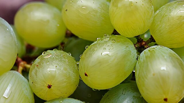 Organic Grapes with Natural Light