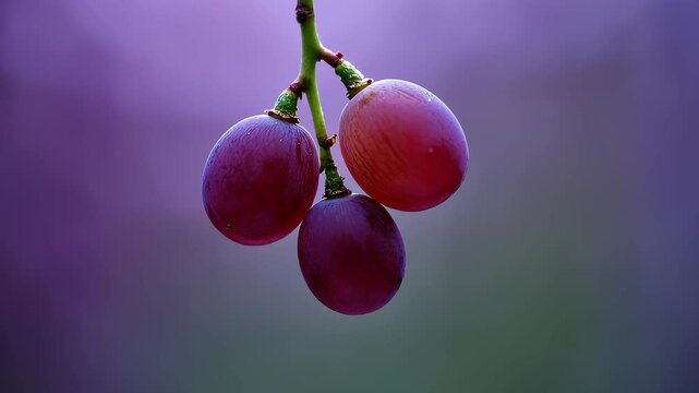 Organic Grapes with Natural Light