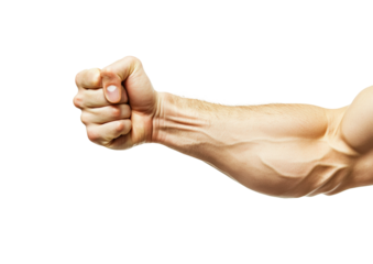 Strength in action fitness isolated on transparent background, png