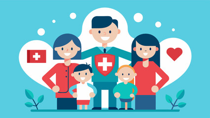 Fototapeta premium When emergency situations arise the coop provides a reliable and immediate solution for parents eliminating stress and worry.. Vector illustration