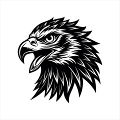 eagle head vector