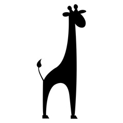 Giraffe  design vector image