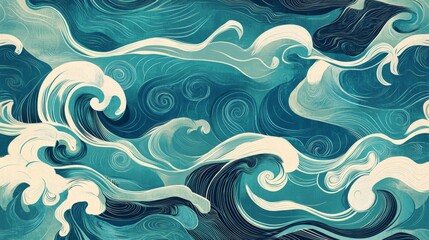 Colorful Wave Abstract Background