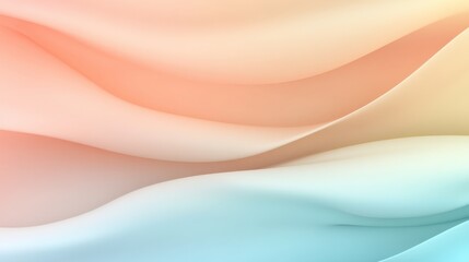 Soft Pastel Gradients Blend Beautifully in a Gentle, Dreamlike Aesthetic Sky Backdrop