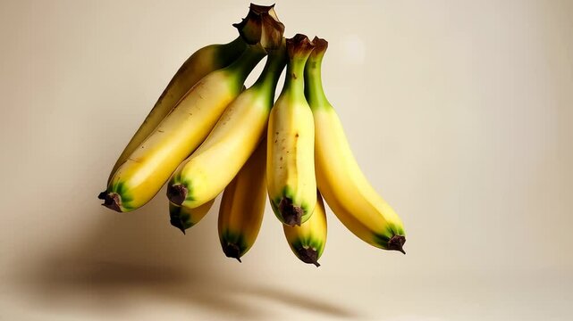 Fresh Yellow Banana Close-Up