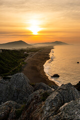 伊良湖海岸の日の出