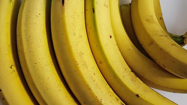 Fresh Yellow Banana Close-Up