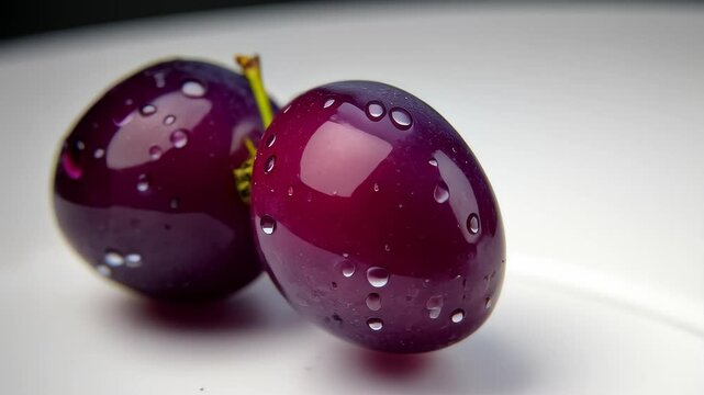 Organic Grapes with Natural Light