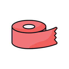 Tape stock illustration