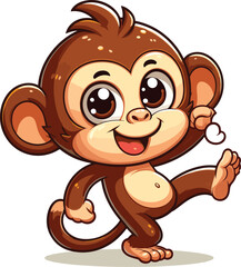 Vibrant Monkey Mood: Eye-Catching Cartoon & Vector Art to Spark Creativity on Your Boards
