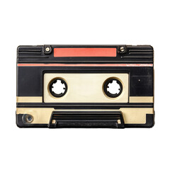 Obraz premium a cassette player with a red and black label