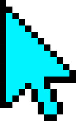 blue mouse pointer