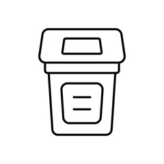 Recycle Bin Vector icon