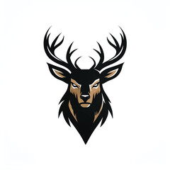 Dear logo on white background. Dear logo vector design. Vector illustration.